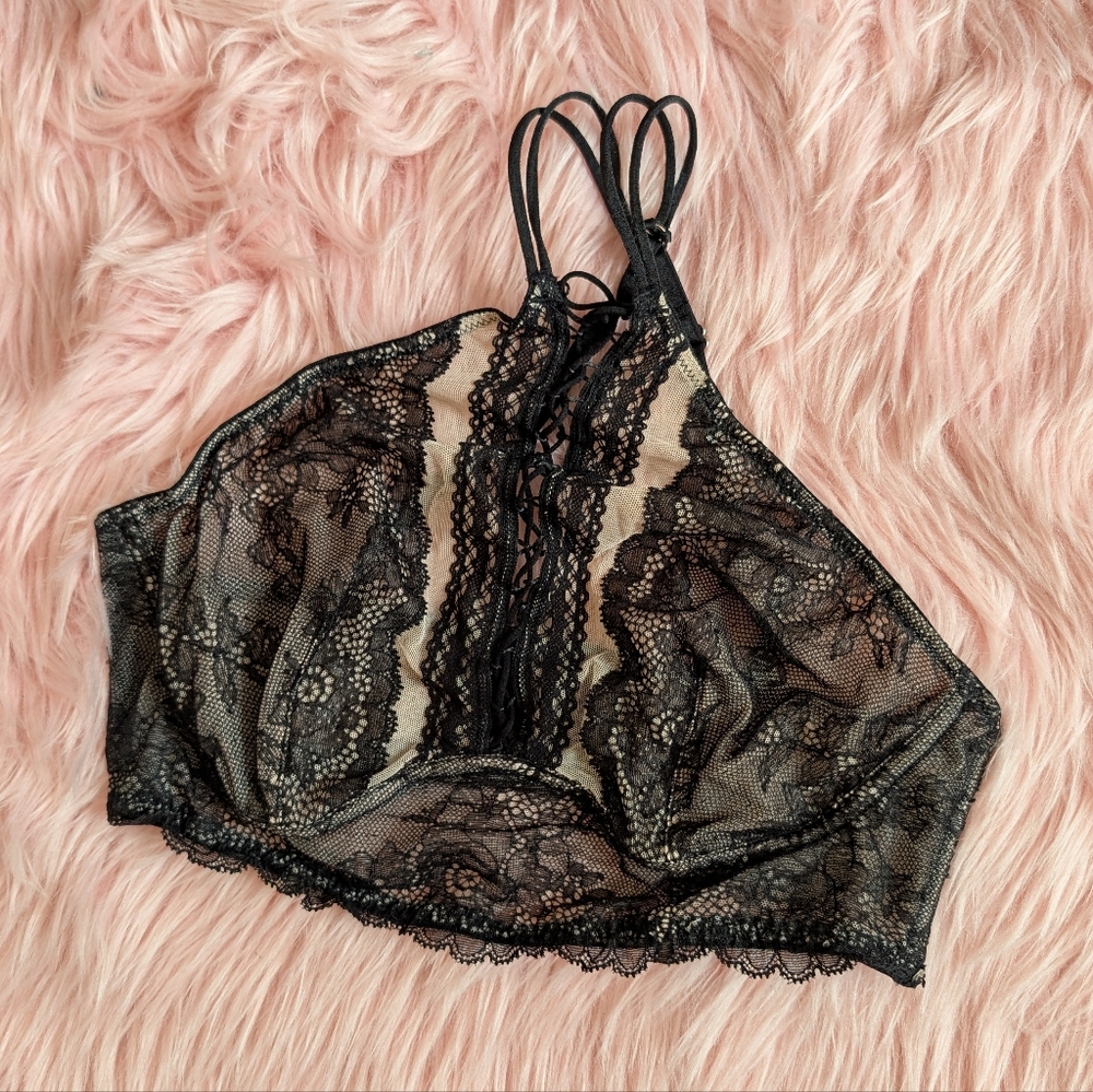 Victoria Secret High Neck Bralette - 34C
